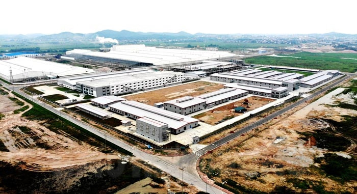 Over 266 billion VND invested in building Luong Dien industrial, commercial service cluster
